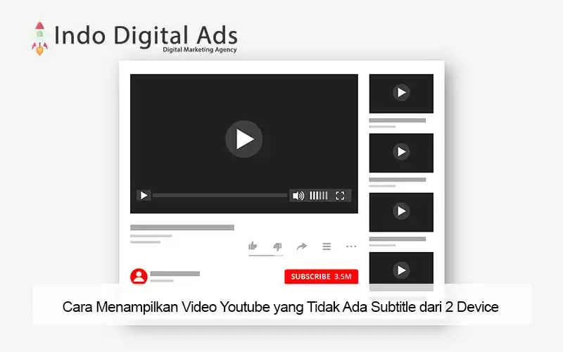 terjemahakan video youtube yang tidak ada subtitle